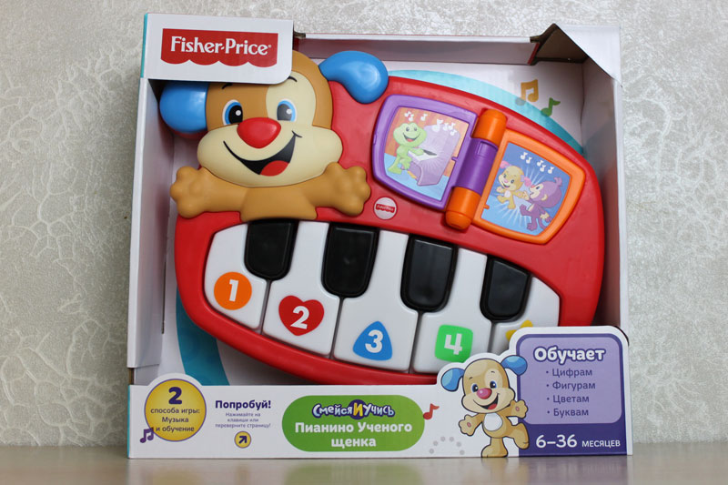 Fisher-Price Развивающая игрушка Пианино
