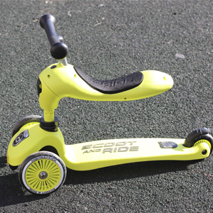 Детский трехколесный самокат Scoot Ride