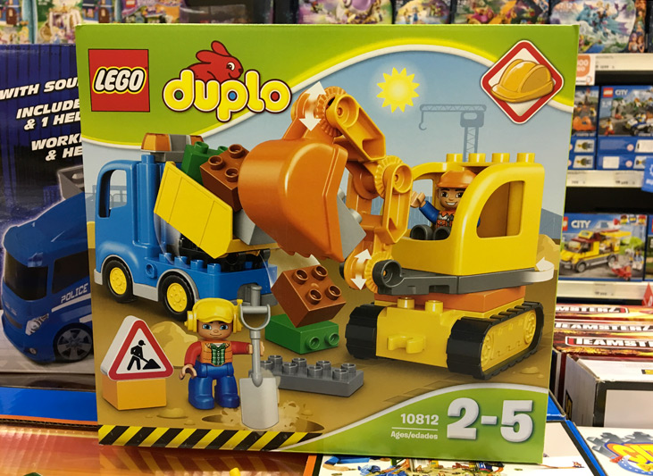 Лего гусеничный трактор