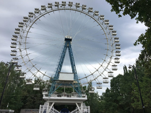 Большое колесо обозрения  в Измайловском парке